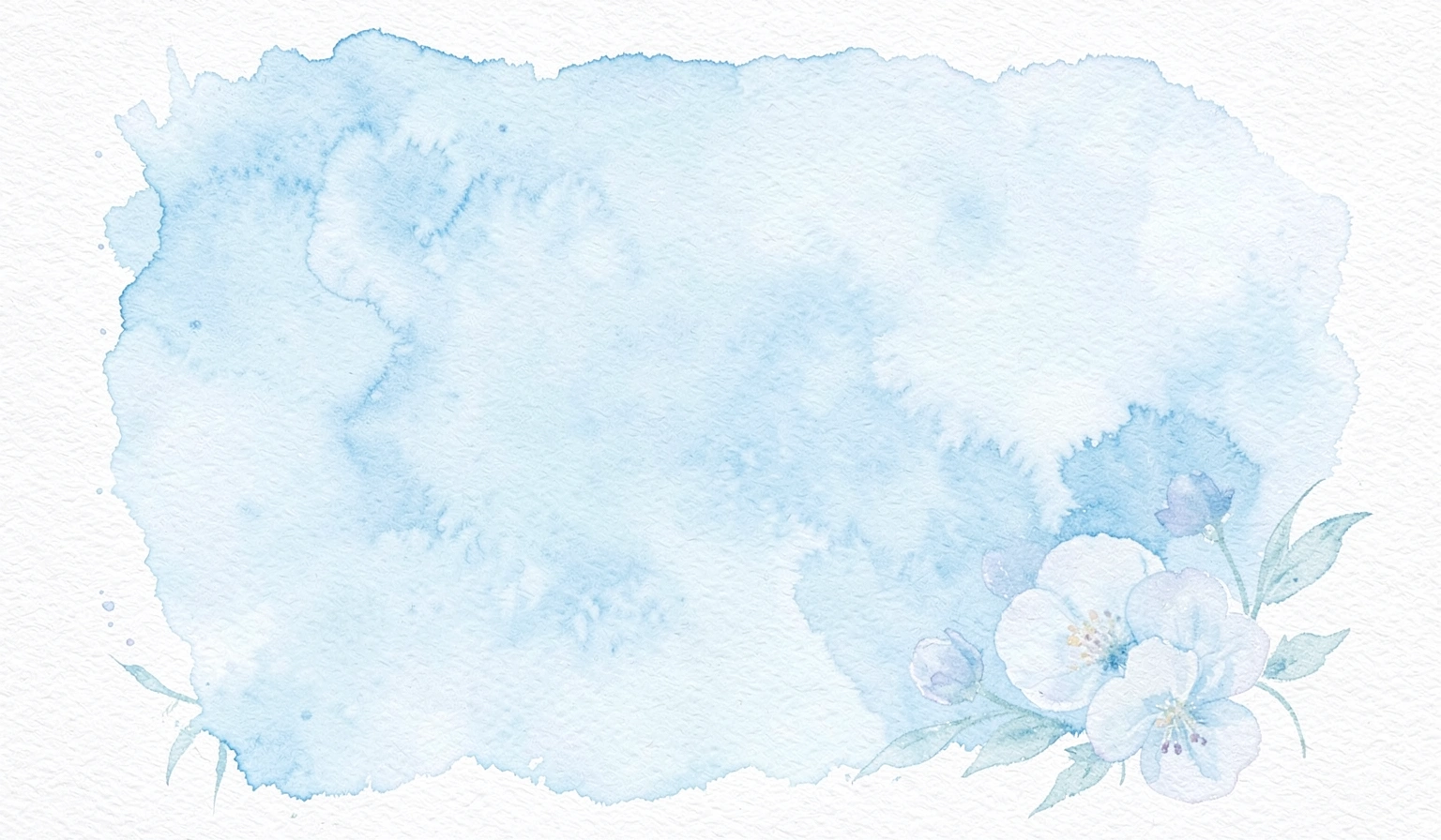 light blue background — watercolor 4 (free download)