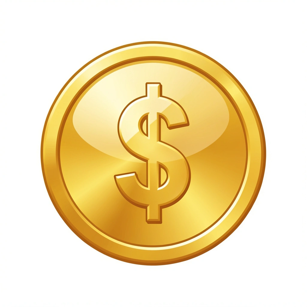 money clipart — coin gold 1 (free download)