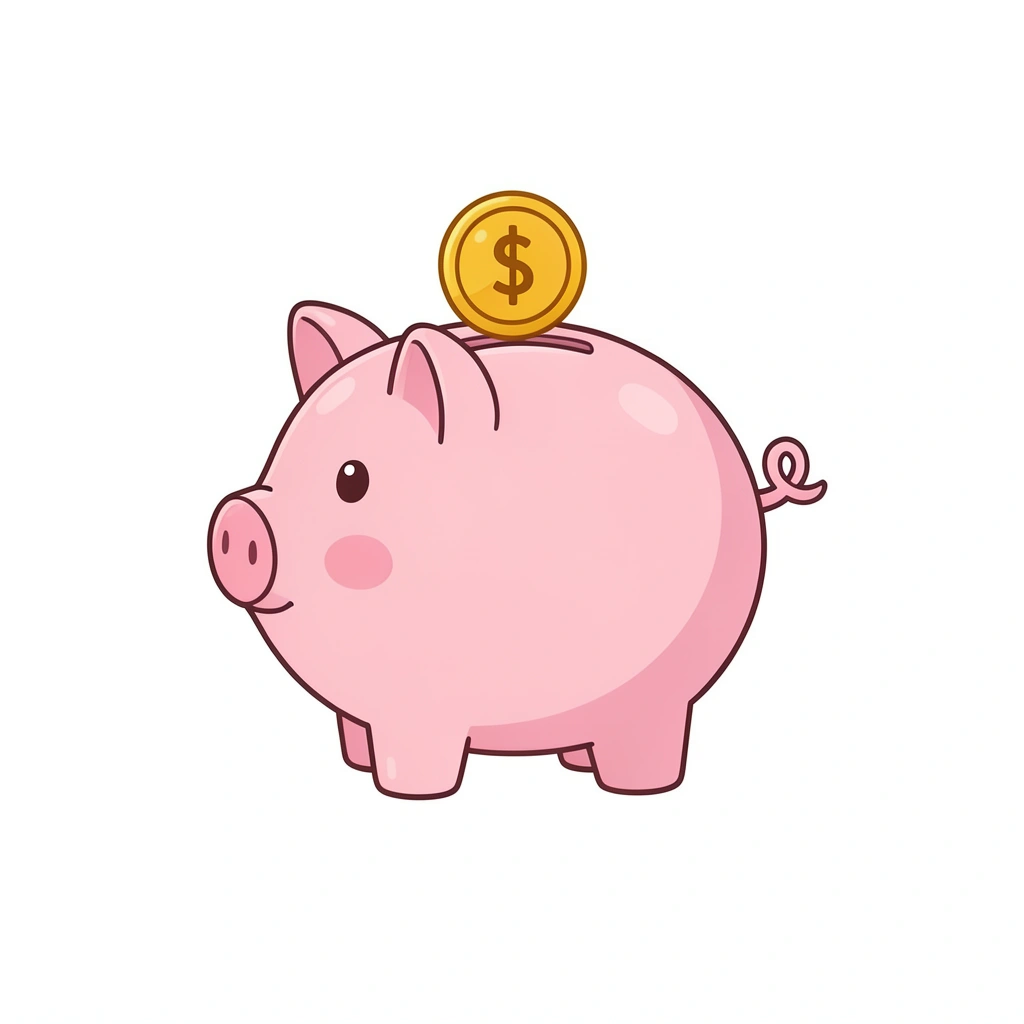 money clipart — piggy bank 1 (free download)