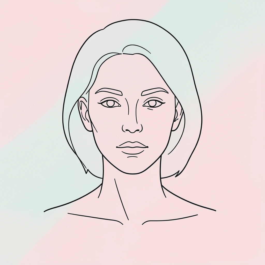 pfp — minimalist face 2 (free download)