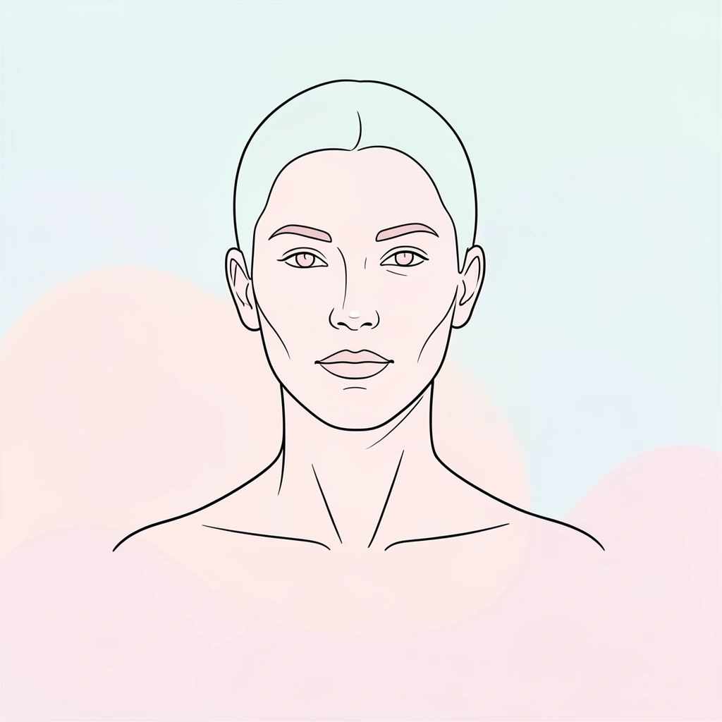 pfp — minimalist face 3 (free download)