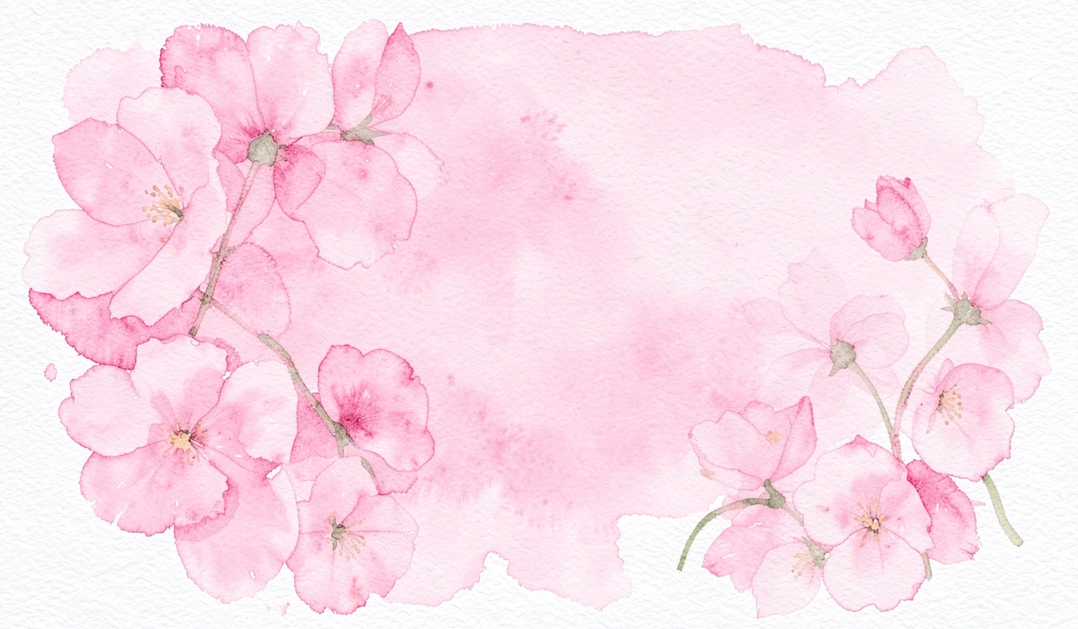 pink background — watercolor 2 (free download)