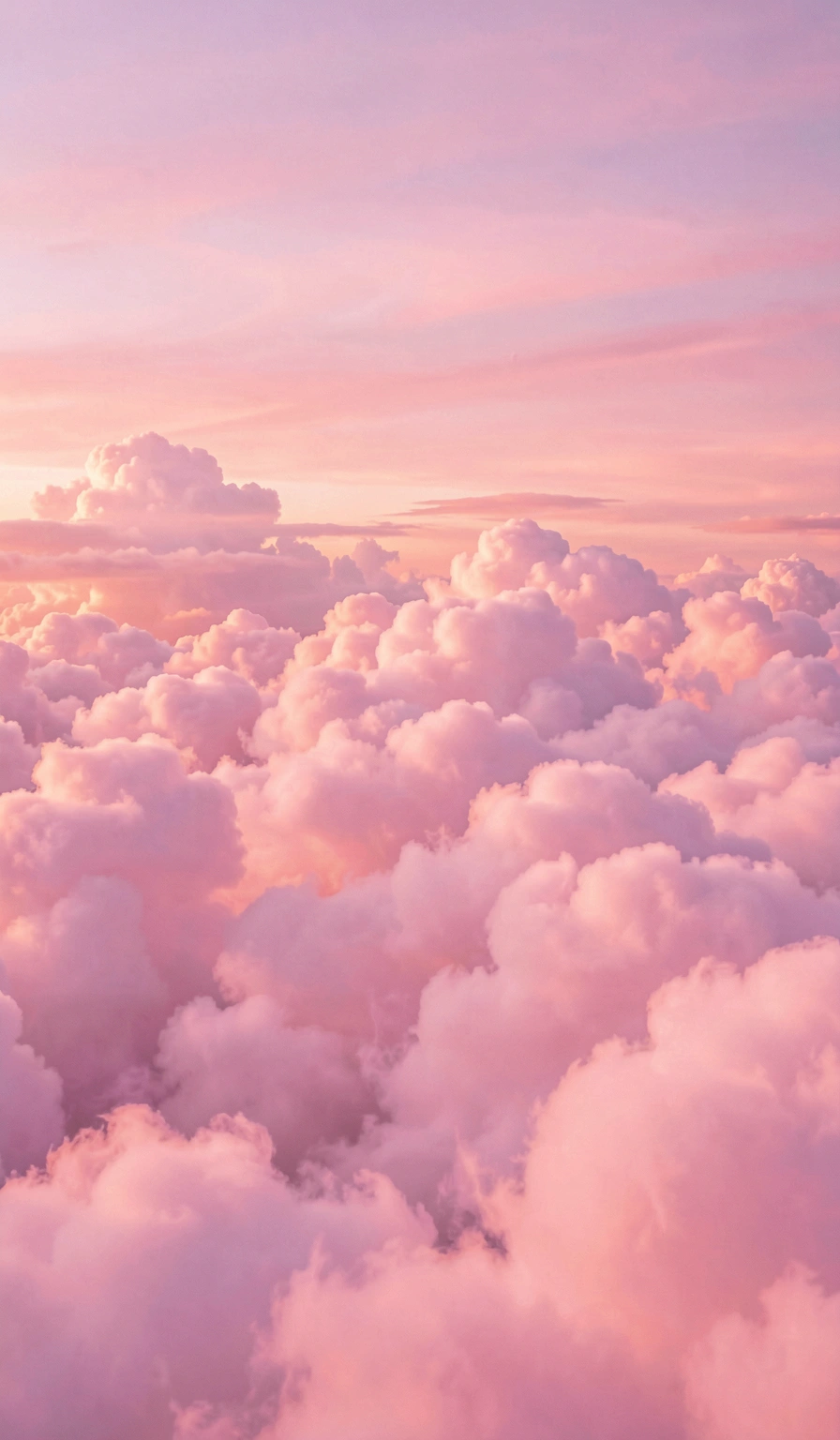 pink wallpaper — pink clouds 1 (free download)