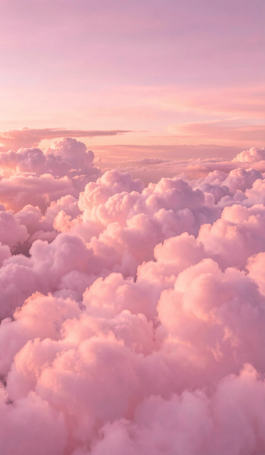 pink wallpaper — pink clouds 4 (free download)