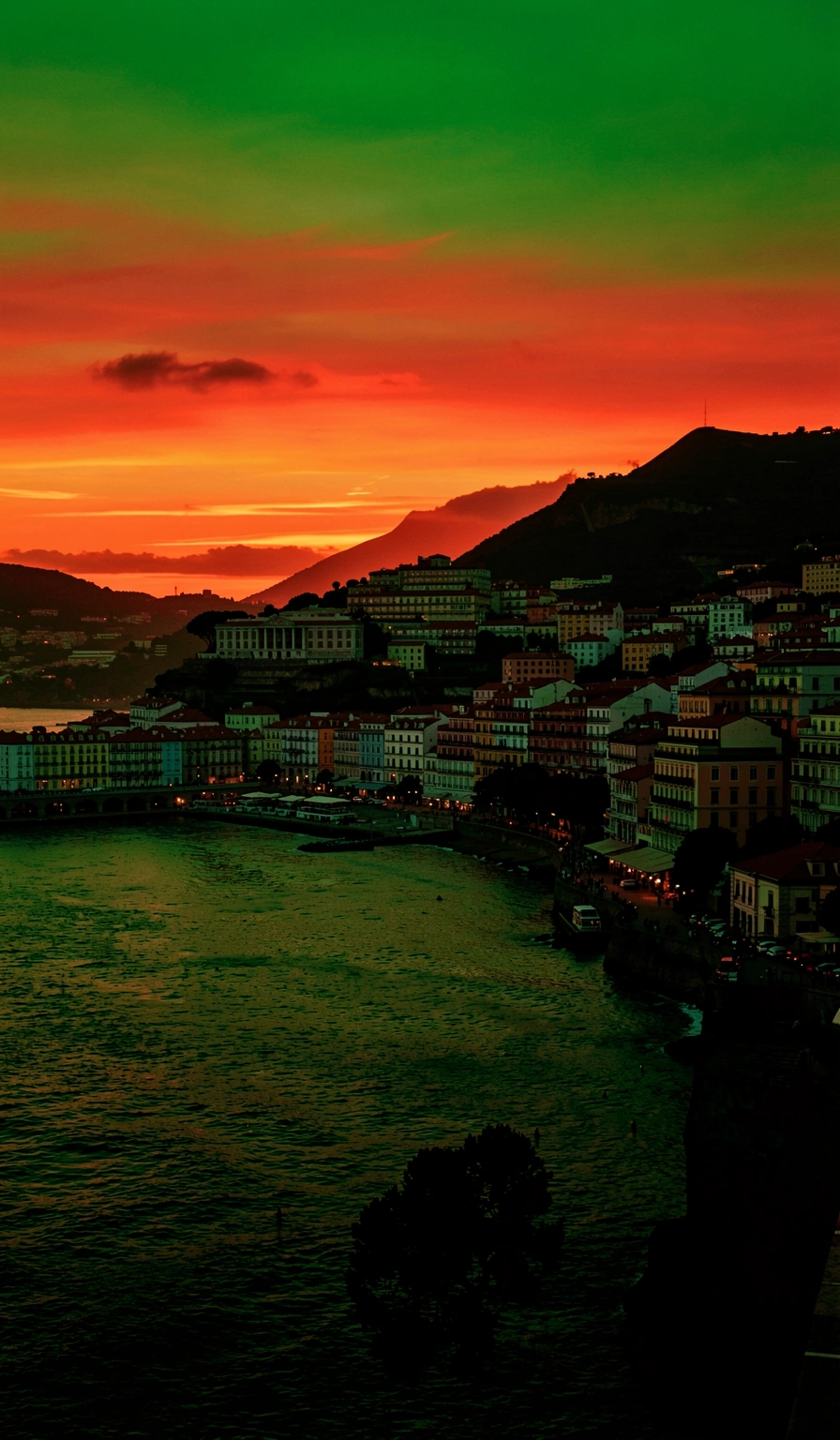 portugal flag wallpaper — lisbon sunset 2 (free download)