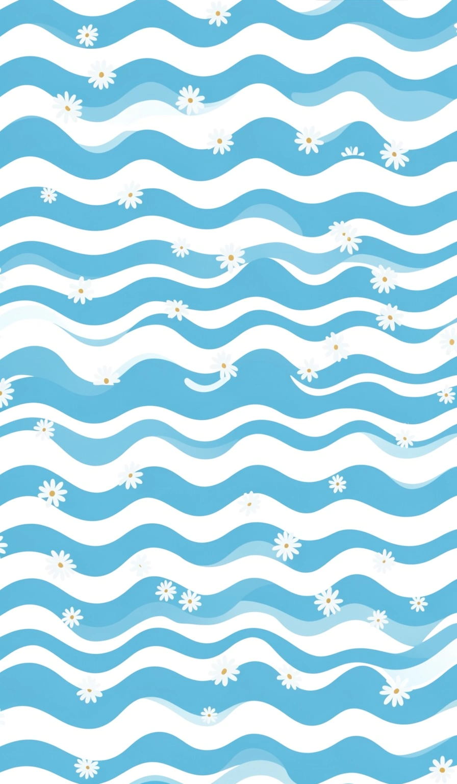 preppy wallpaper — blue waves 3 (free download)