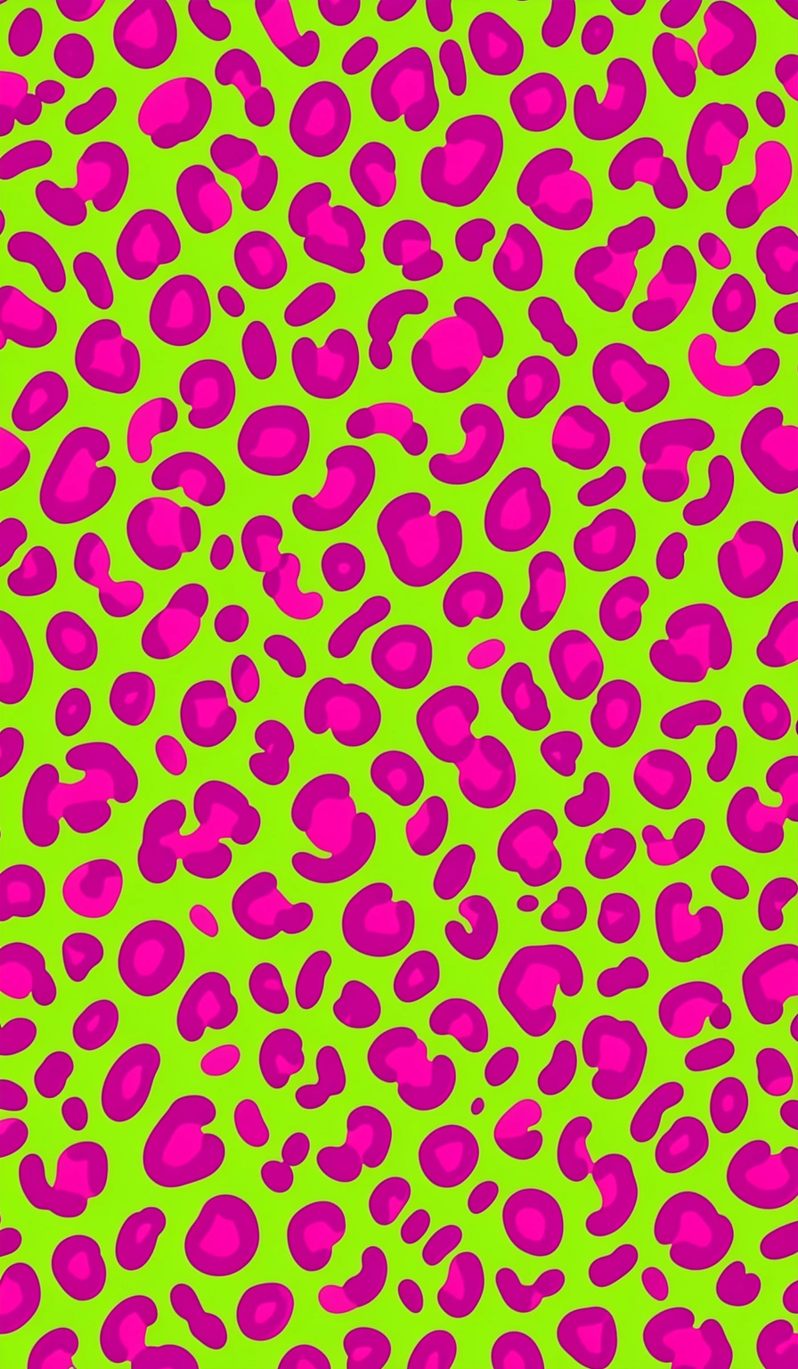 preppy wallpaper — cheetah lime 1 (free download)