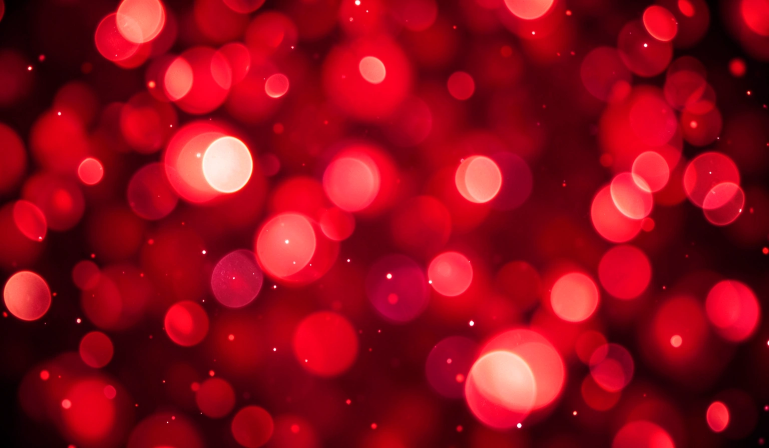 red background — bokeh 2 (free download)