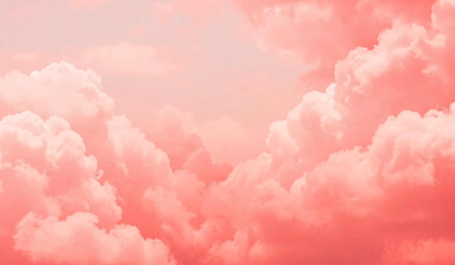 red background — pastel clouds 1 (free download)