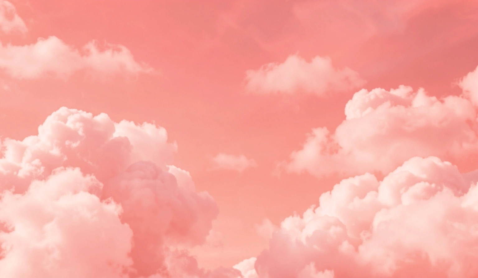 red background — pastel clouds 2 (free download)