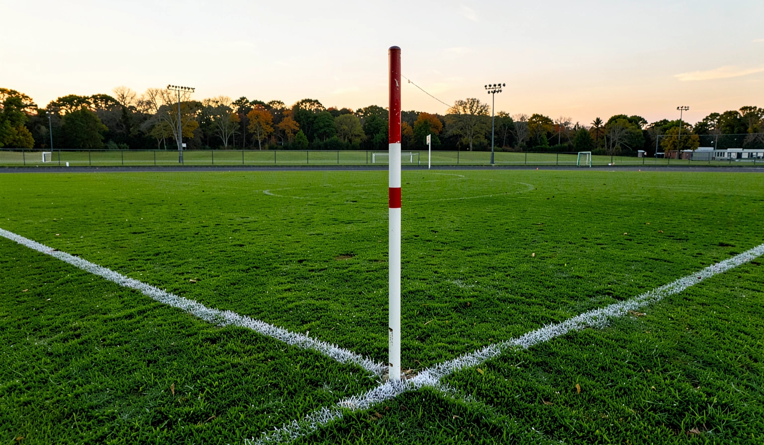 soccer background — pitch corner 3 (free download)