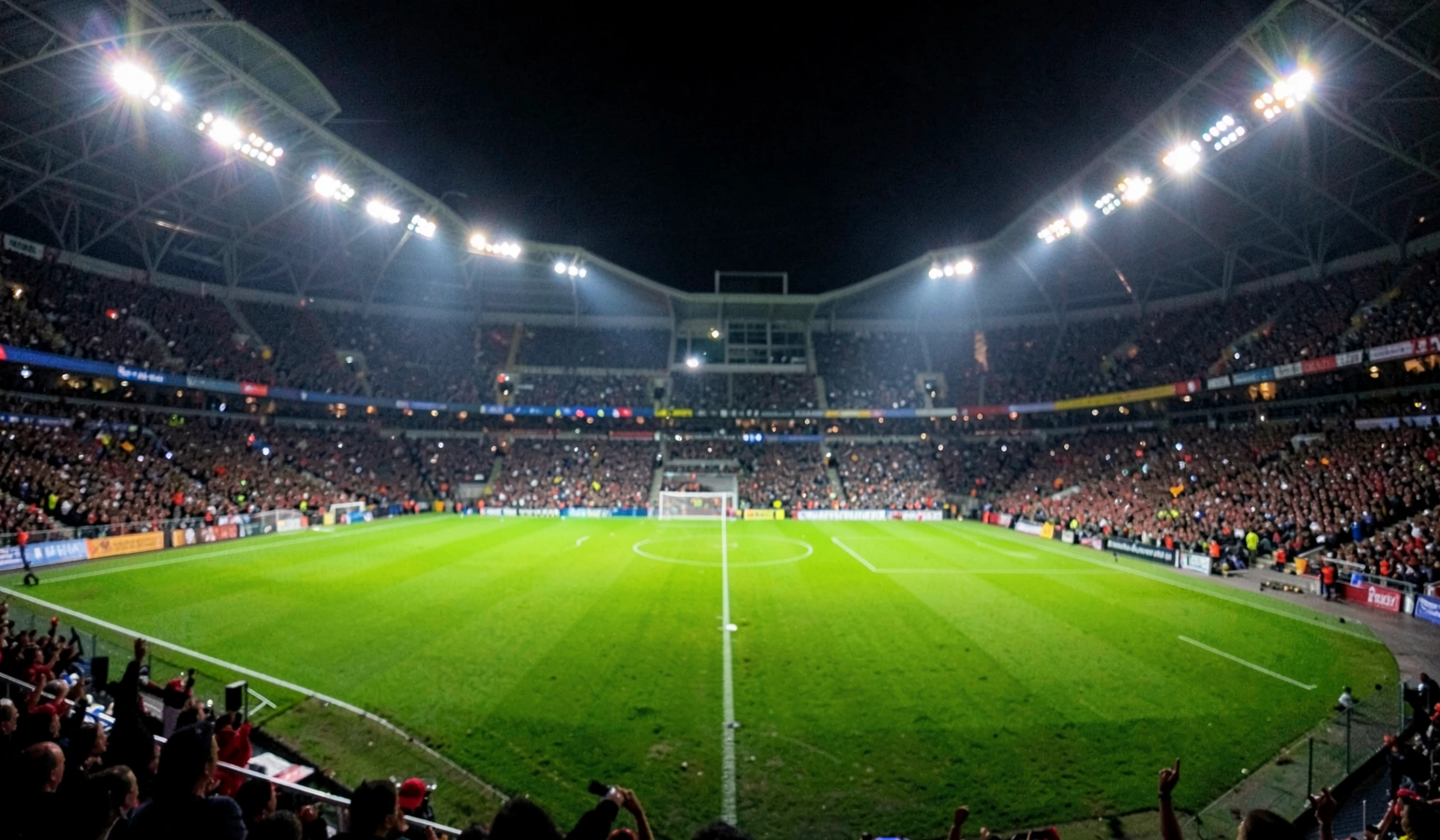 soccer background — stadium wide 4 (free download)