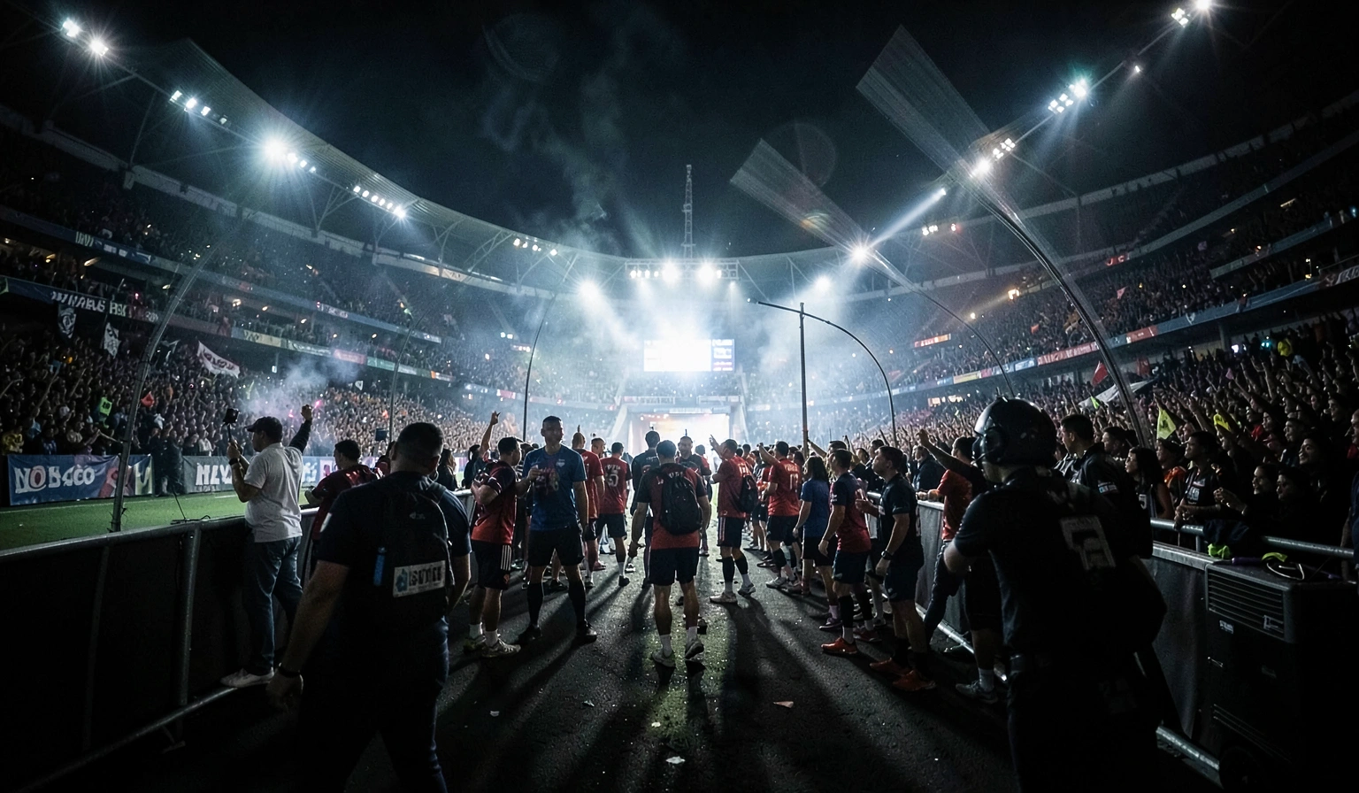 soccer background — tunnel 2 (free download)