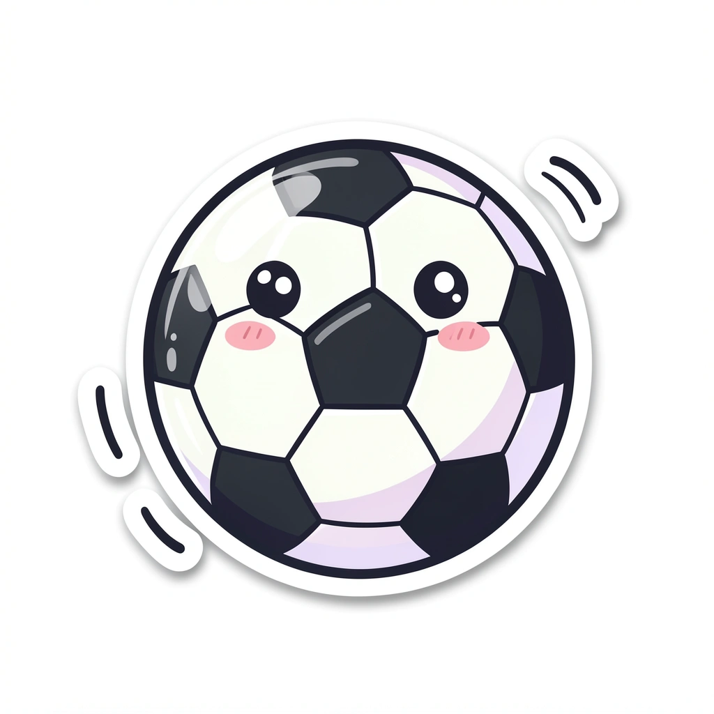 soccer ball clipart — cartoon 1 (free download)