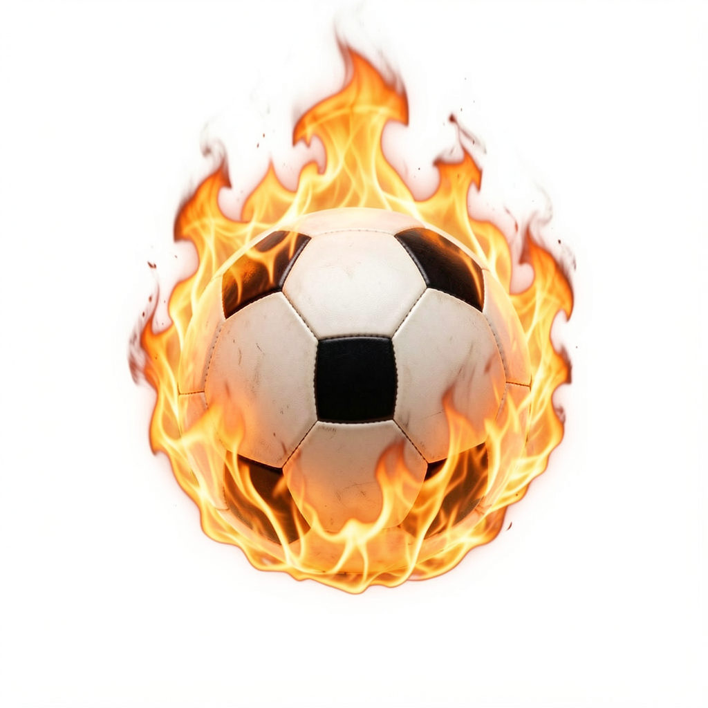 soccer ball png — fire 1 (free download)