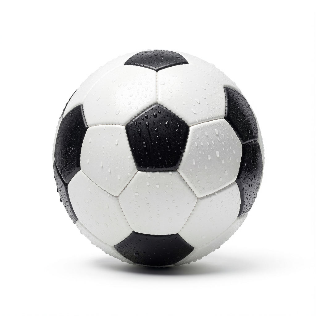 soccer ball png — wet 2 (free download)