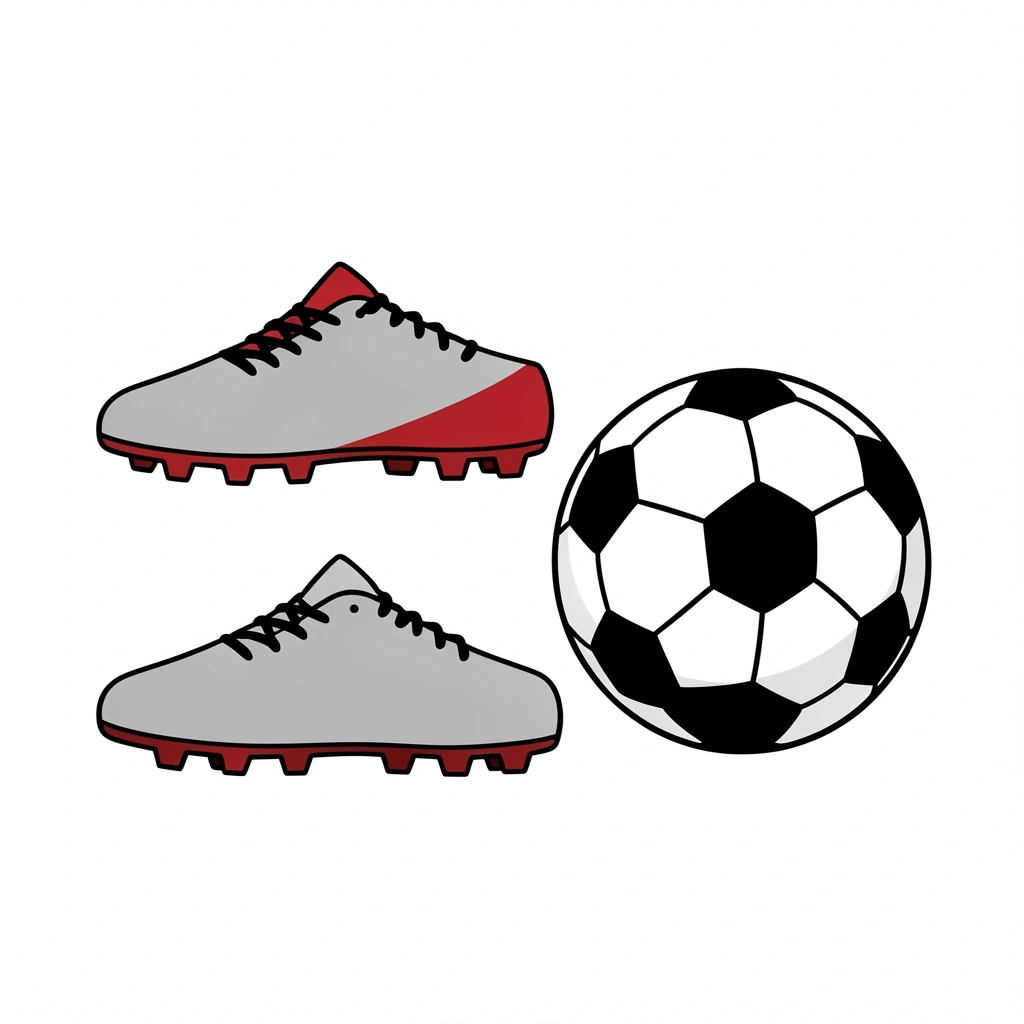soccer clipart — cleats 1 (free download)