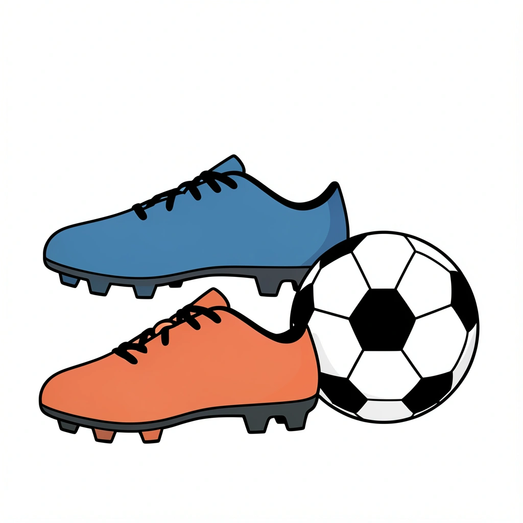 soccer clipart — cleats 3 (free download)