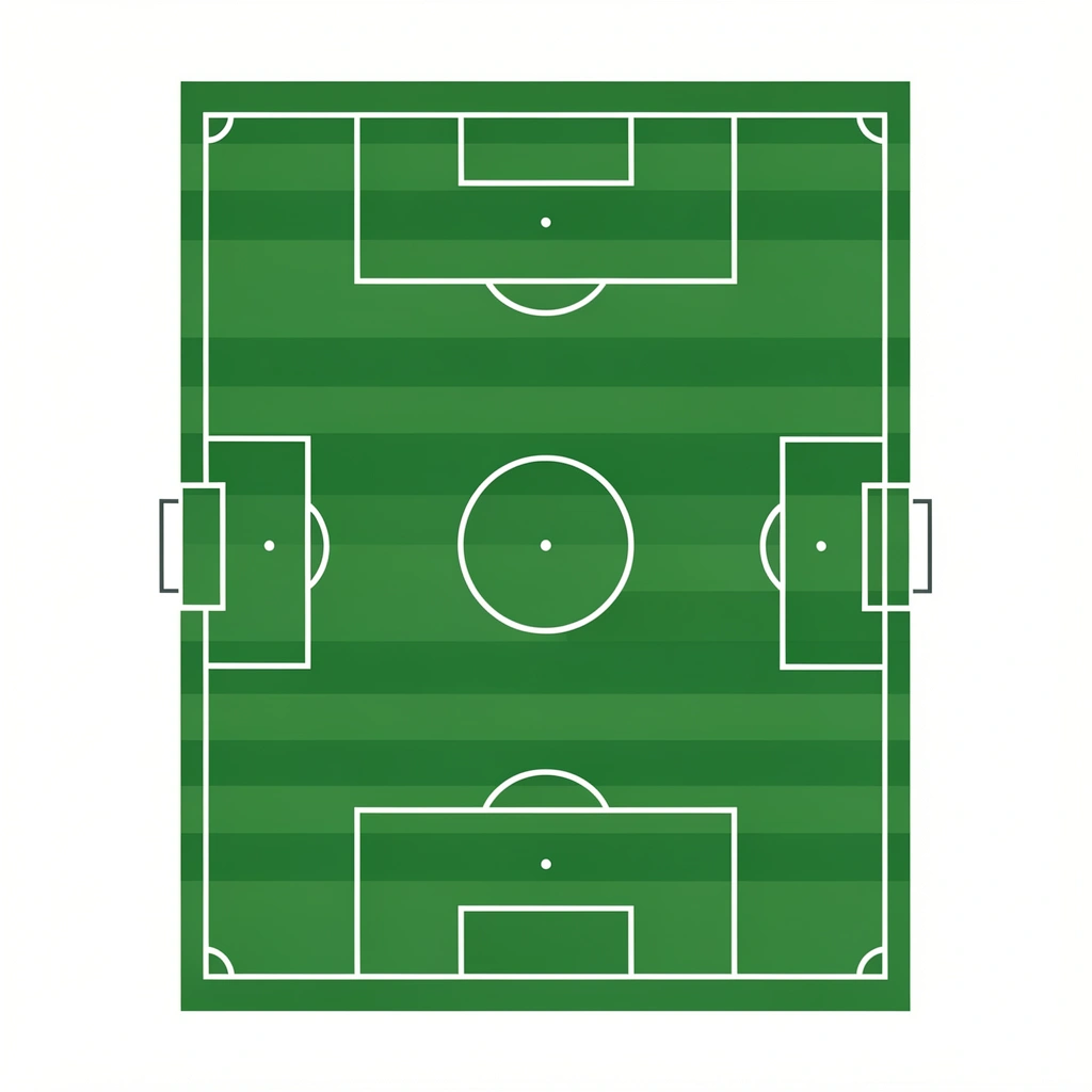 soccer clipart — field topview 3 (free download)