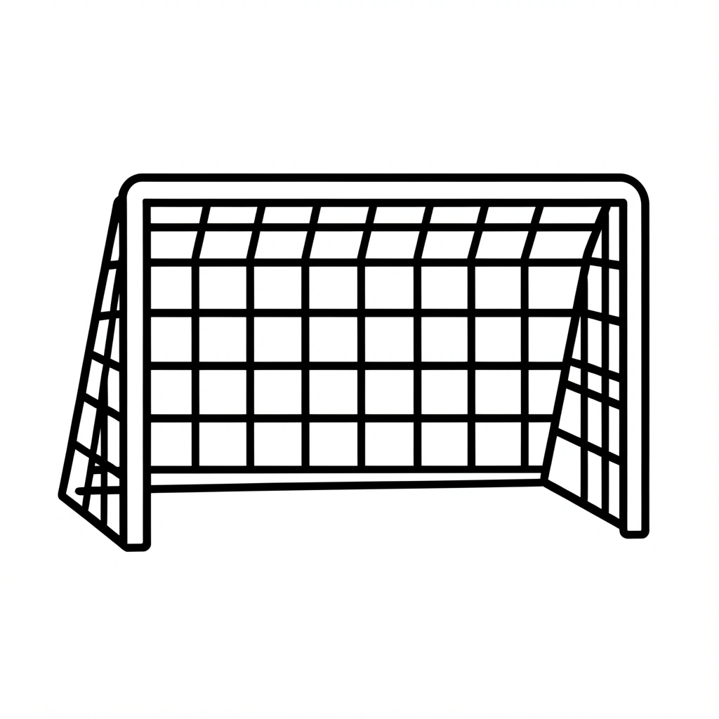 soccer clipart — goal 1 (free download)
