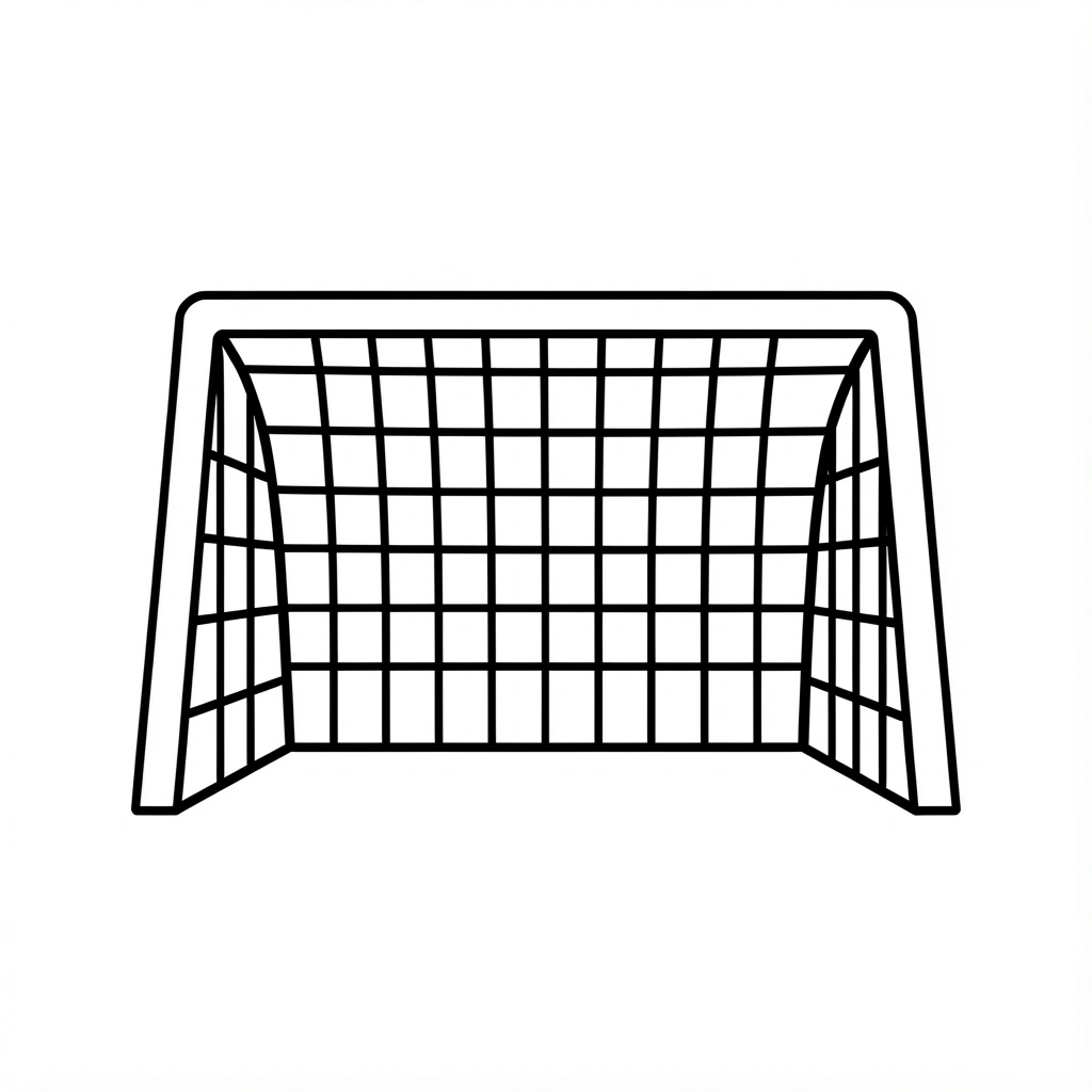 soccer clipart — goal 3 (free download)