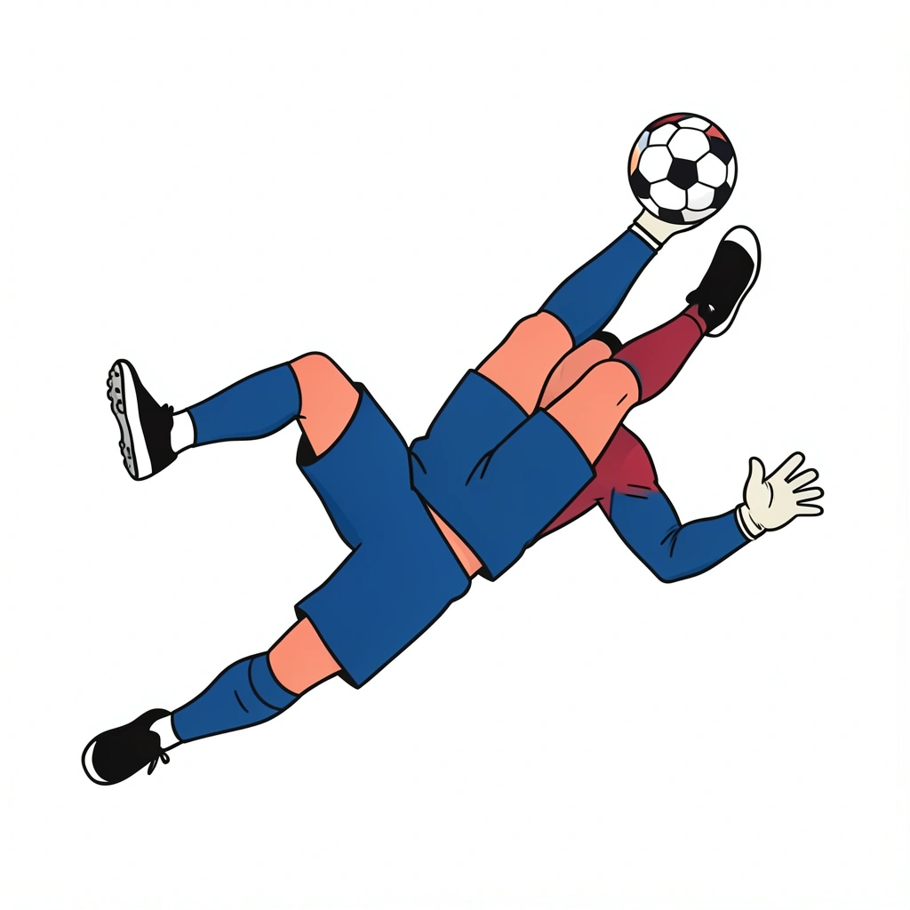 soccer clipart — goalkeeper 1 (free download)