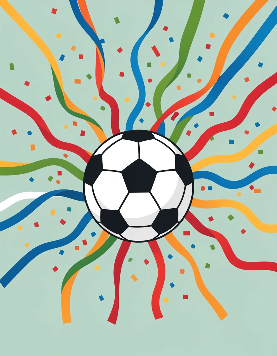 soccer poster — banner confetti 2 (free download)