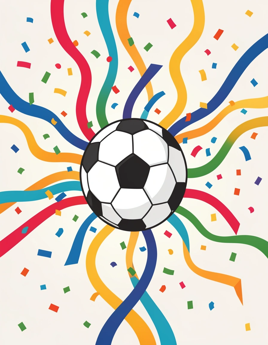 soccer poster — banner confetti 3 (free download)