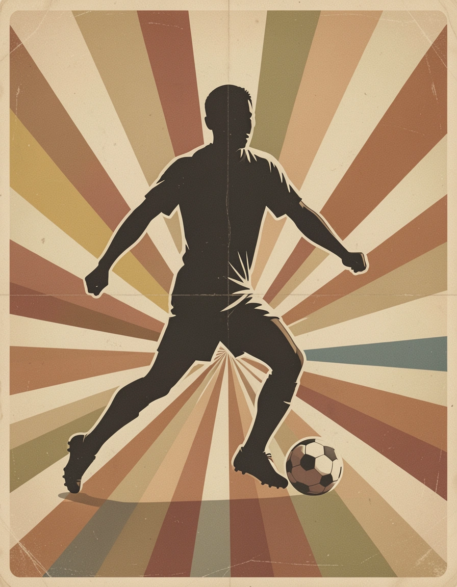 soccer poster — retro 1 (free download)