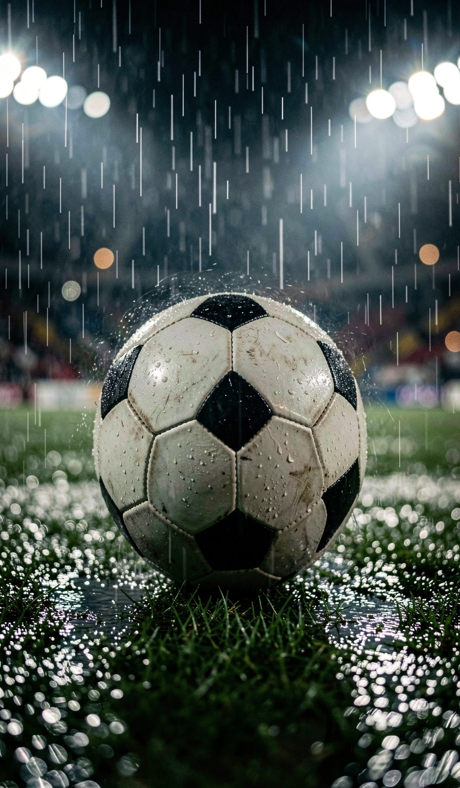 soccer wallpaper — ball closeup 1 (free download)