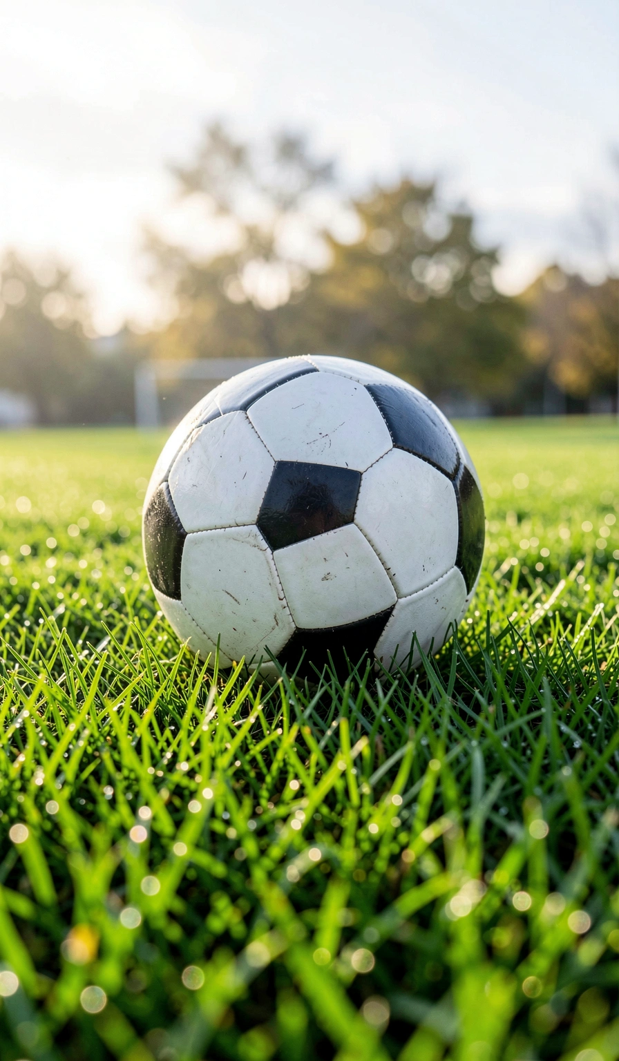 soccer wallpaper — grass macro 1 (free download)