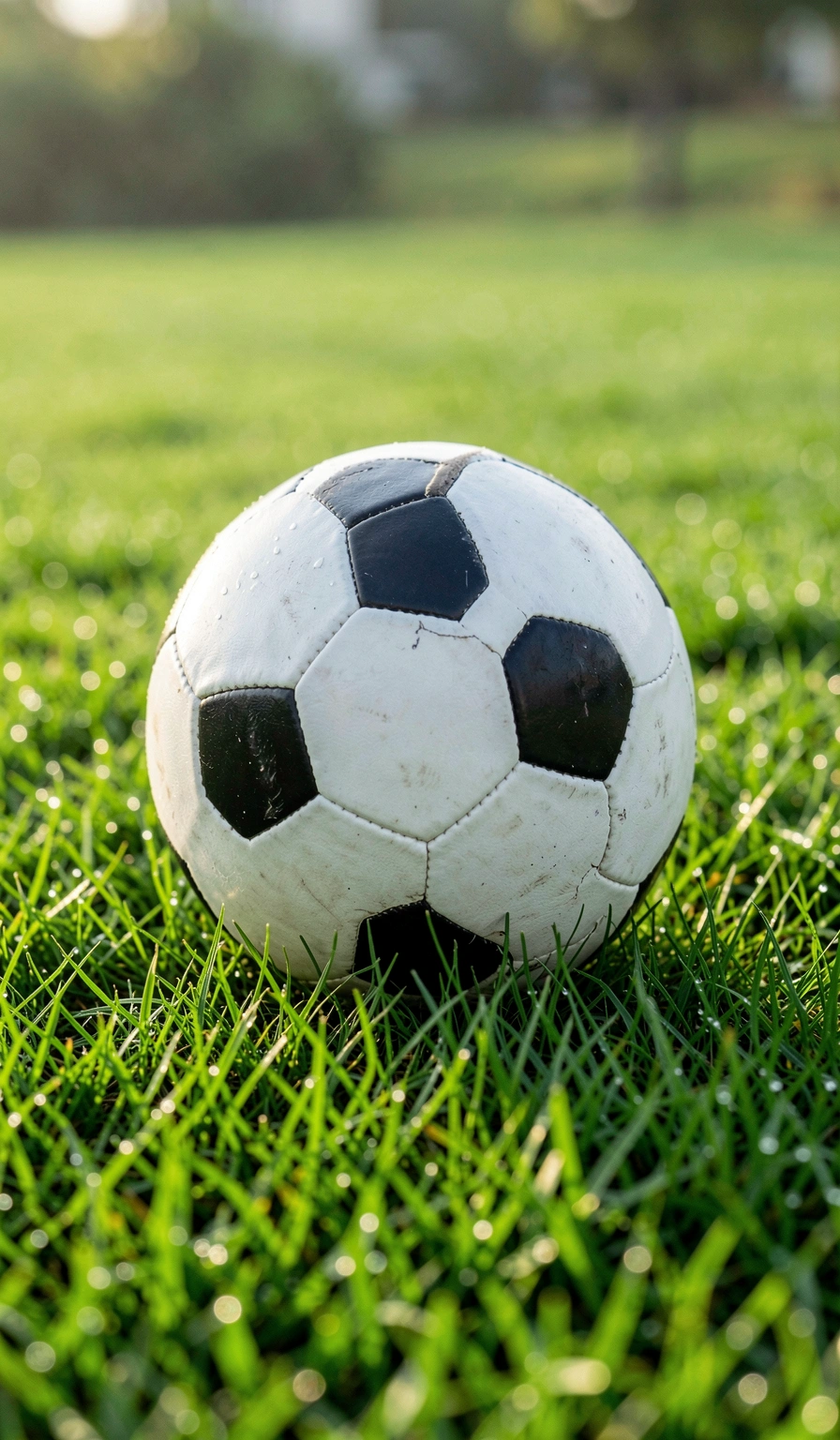 soccer wallpaper — grass macro 2 (free download)