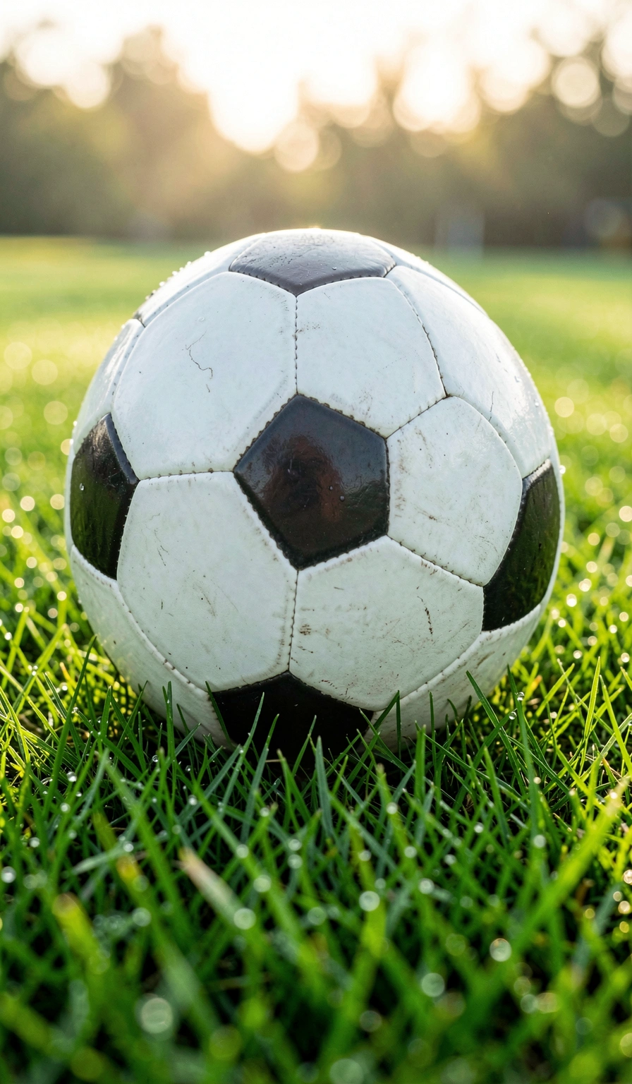 soccer wallpaper — grass macro 4 (free download)