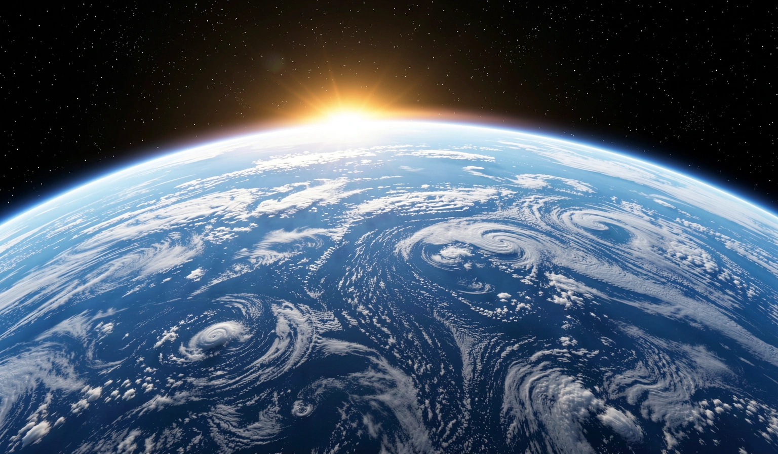 space background — earth orbit 3 (free download)
