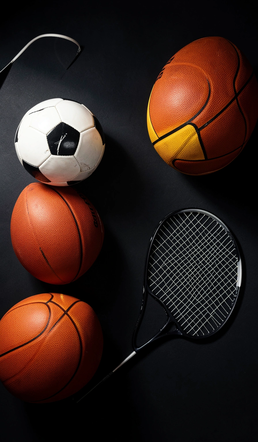sports wallpaper — equipment flat 3 (free download)