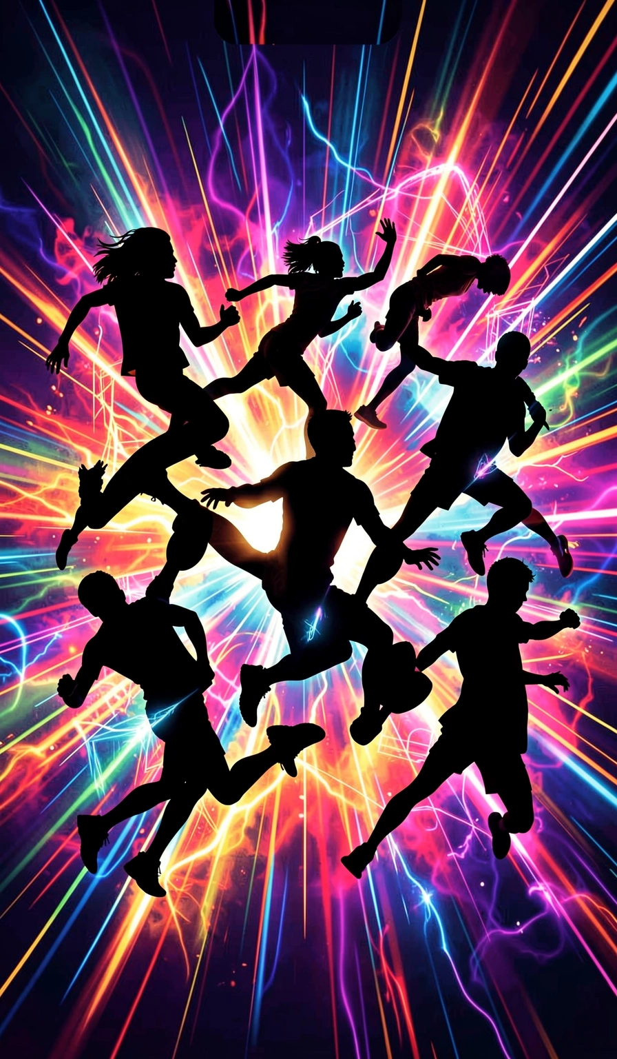 sports wallpaper — motion collage 4 (free download)