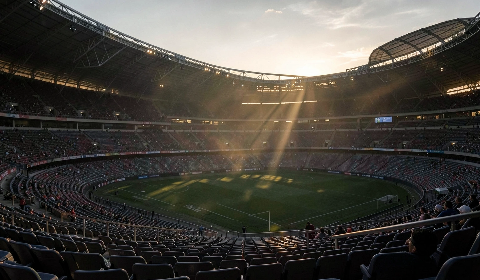 stadium background — empty dawn 2 (free download)