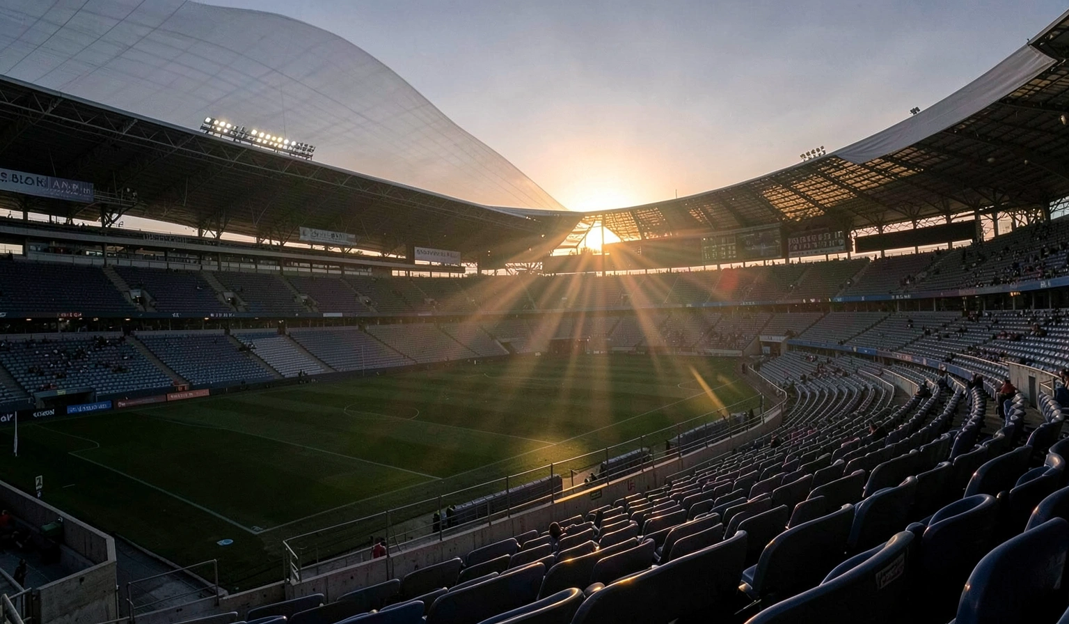 stadium background — empty dawn 3 (free download)