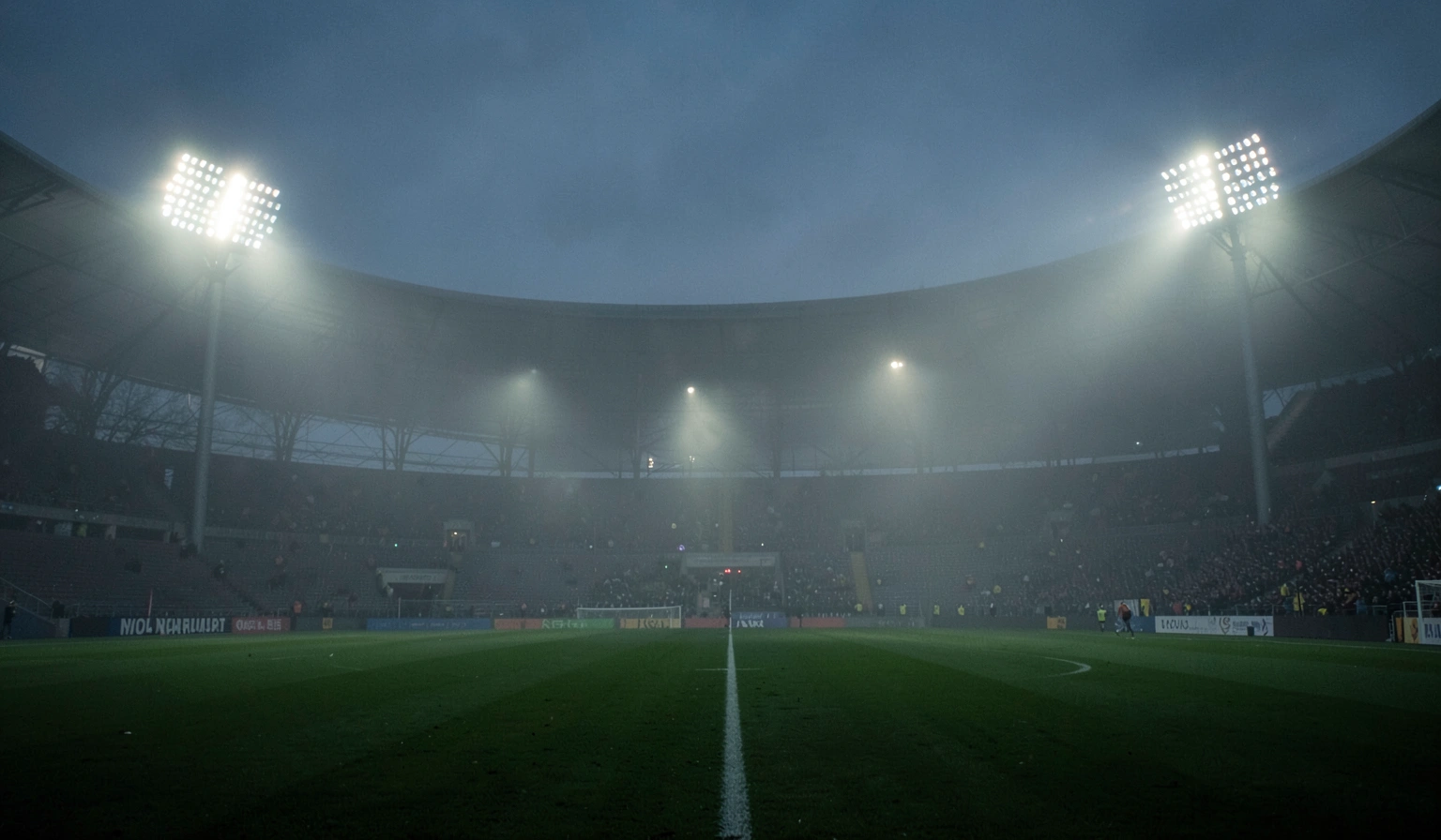 stadium background — lights fog 4 (free download)