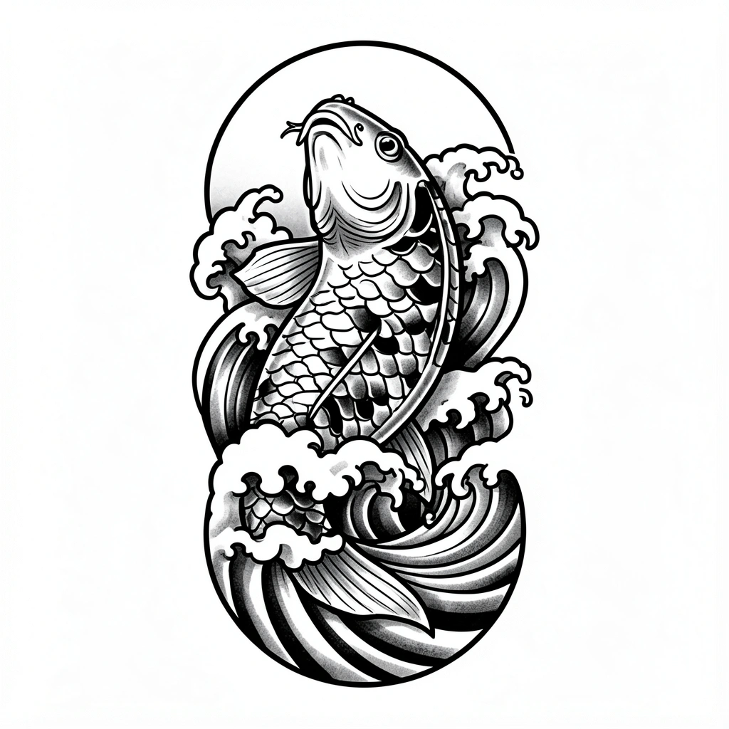 tattoo ideas for men — koi japanese 1 (free download)