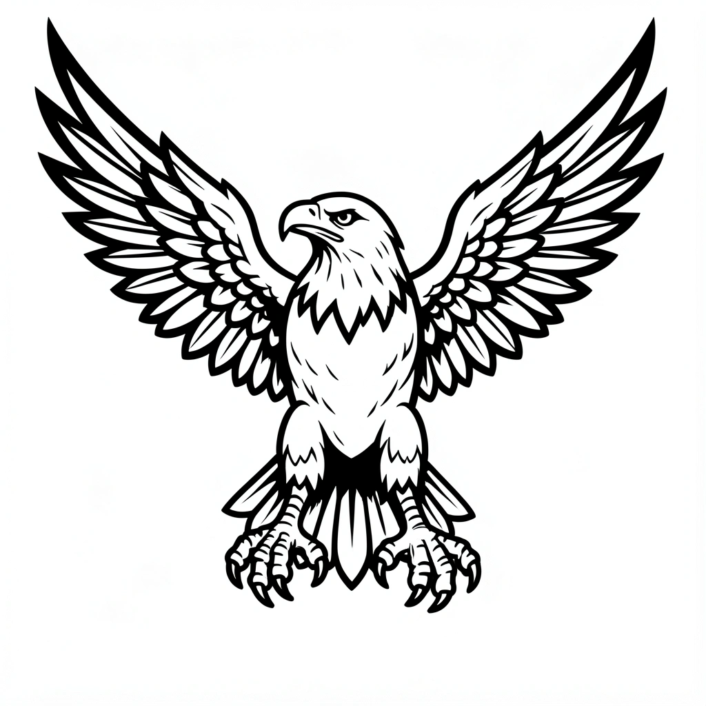 tattoo ideas for men — traditional eagle 1 (free download)