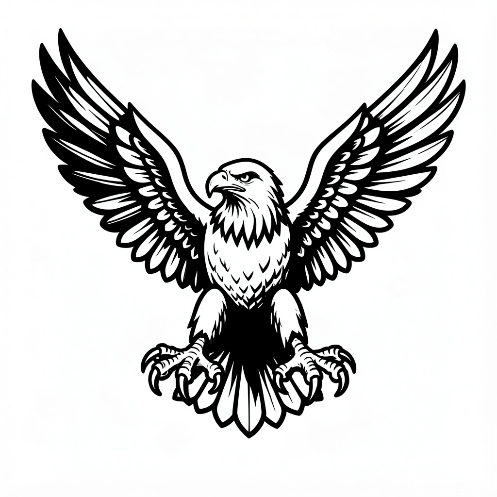 tattoo ideas for men — traditional eagle 4 (free download)