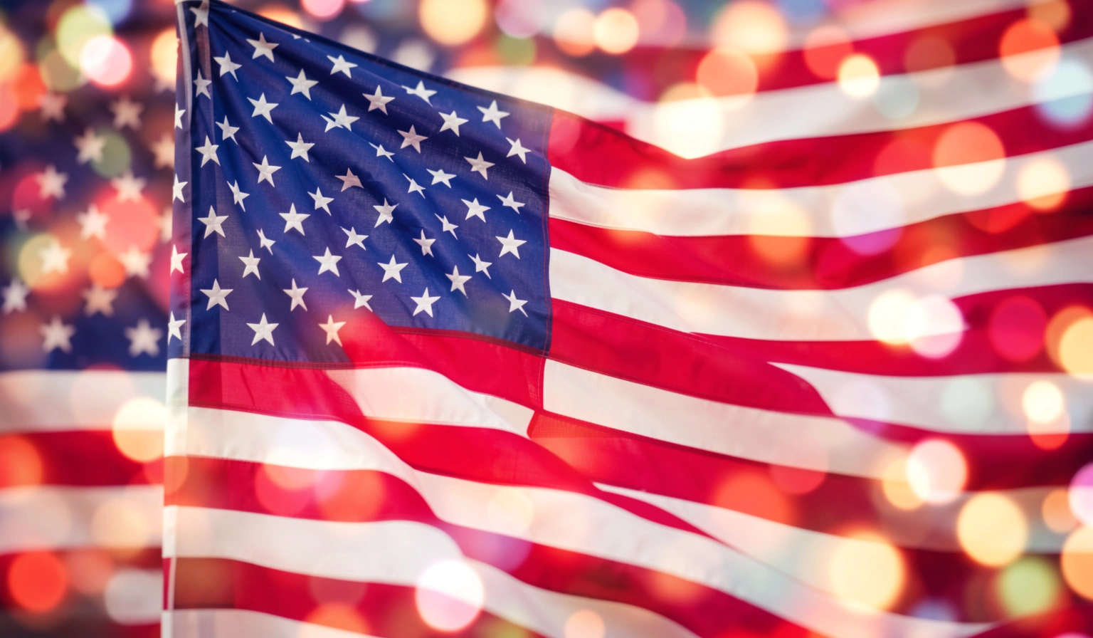 usa flag background — bokeh 1 (free download)
