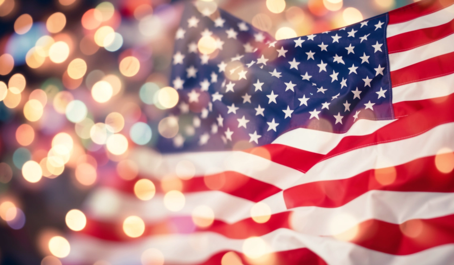 usa flag background — bokeh 2 (free download)