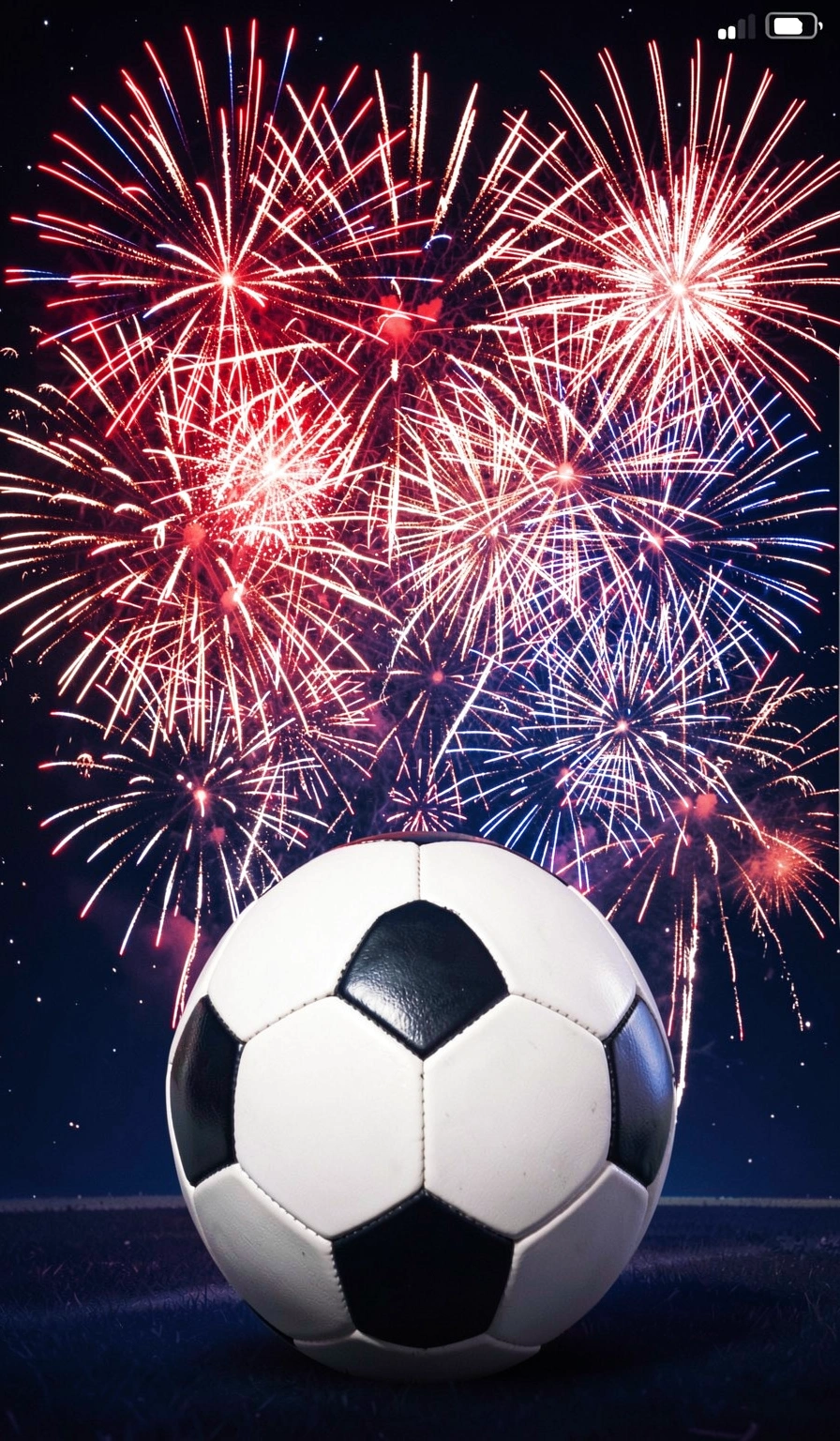 usa soccer wallpaper — fireworks soccer 2 (free download)