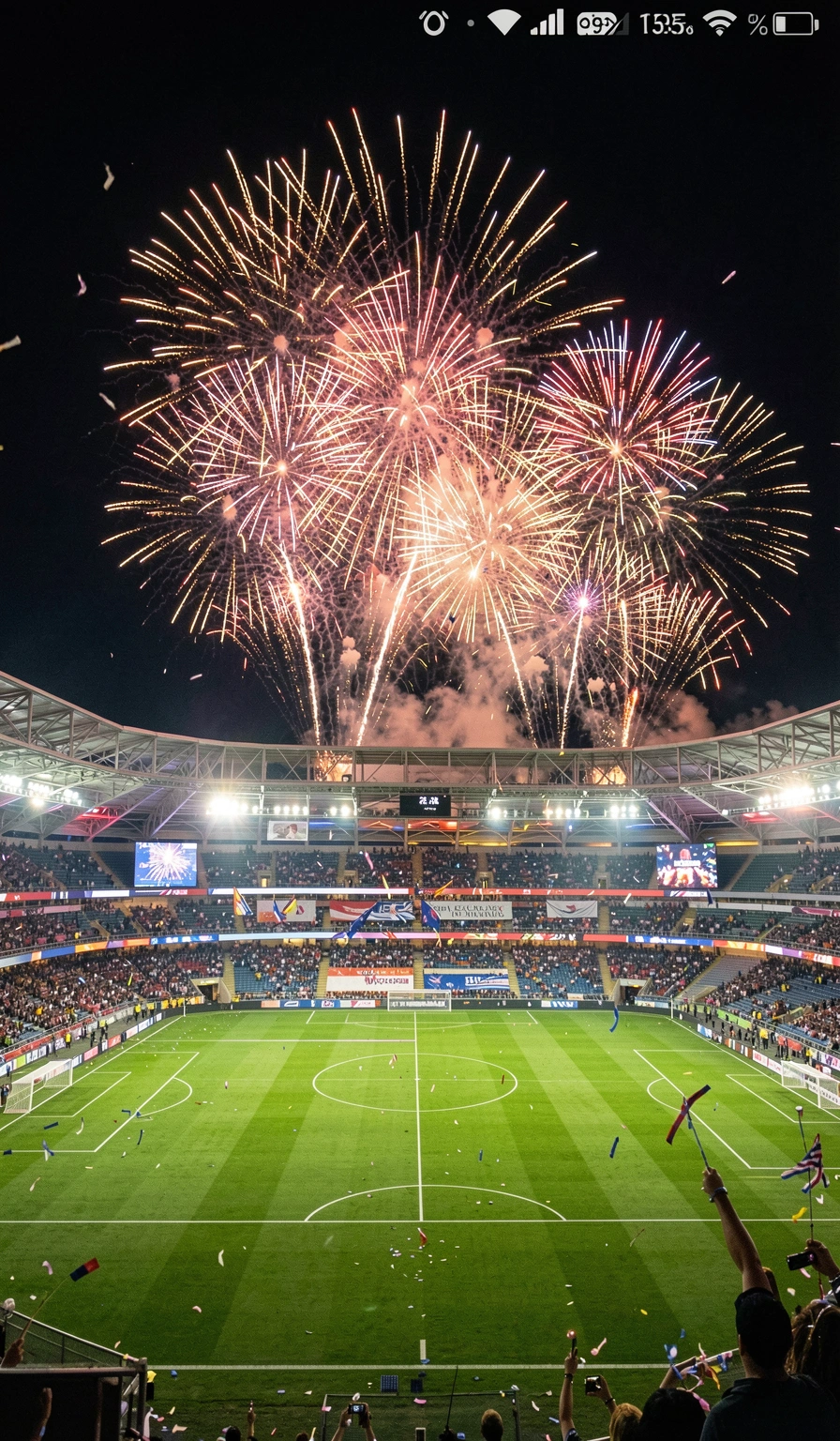world cup wallpaper — fireworks 1 (free download)