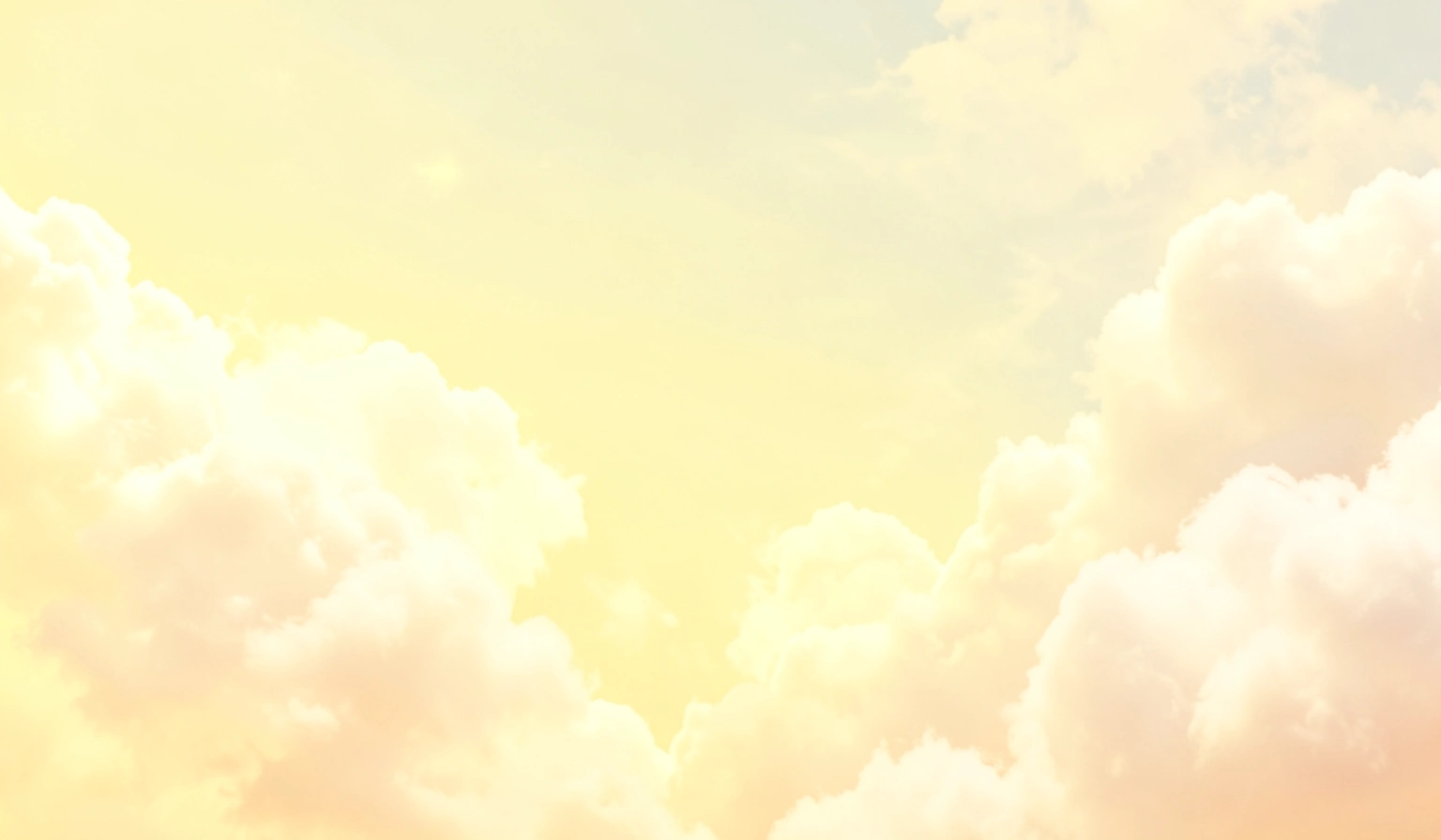 yellow background — pastel clouds 1 (free download)