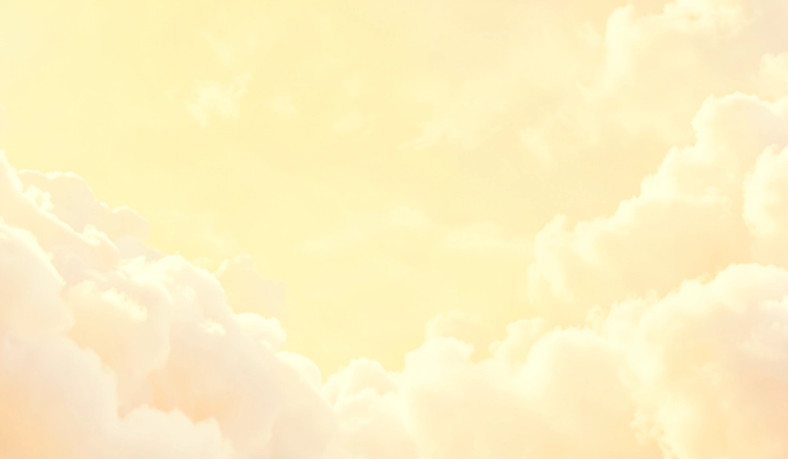 yellow background — pastel clouds 3 (free download)