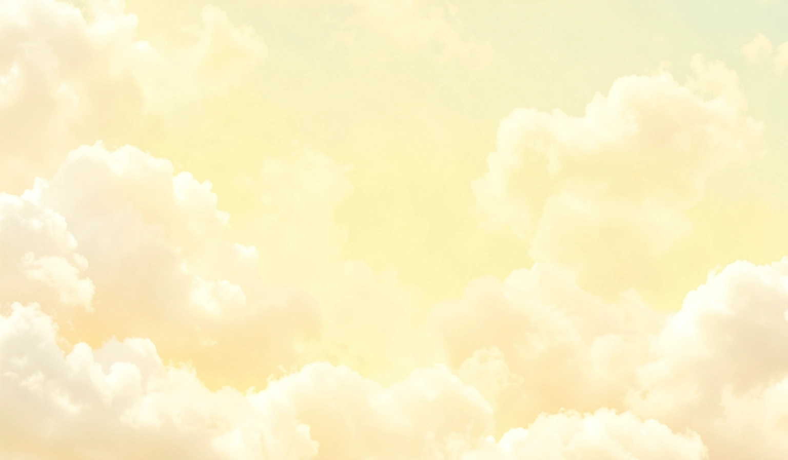 yellow background — pastel clouds 4 (free download)