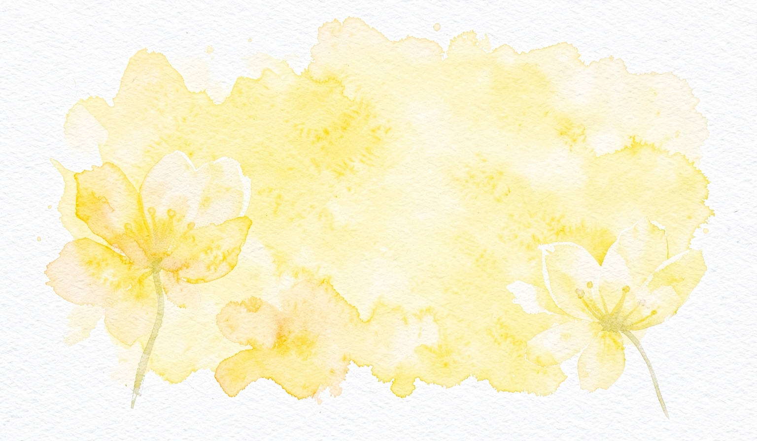yellow background — watercolor 2 (free download)